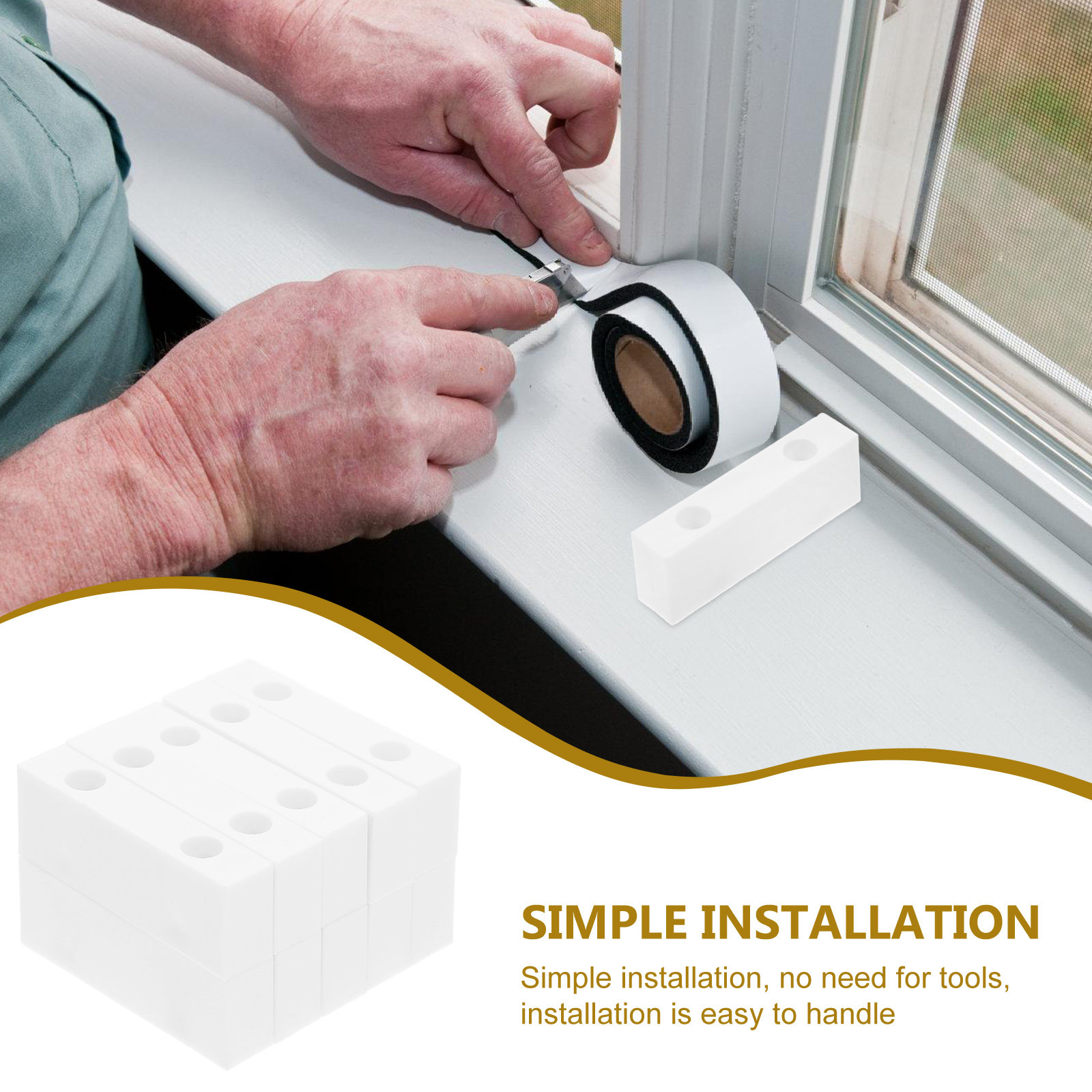 10Pcs Sliding Window Security  - Home Security For Windows のレビューと価格