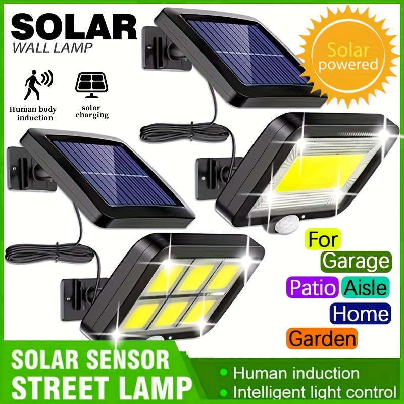 LED Solar Split Wall Lamp Outd - Home Security Lights Outdoors のレビューと価格
