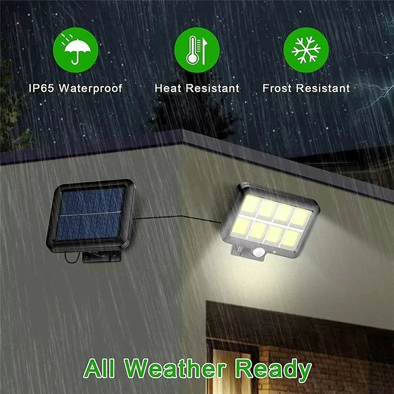 LED Solar Split Wall Lamp Outd - Home Security Lights Outdoors のレビューと価格
