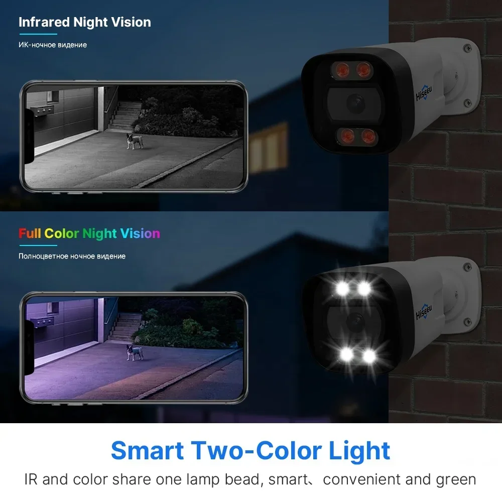 Hiseeu 4K 8channel 8mp Outdoor - Home Security Kit With Camera のレビューと価格