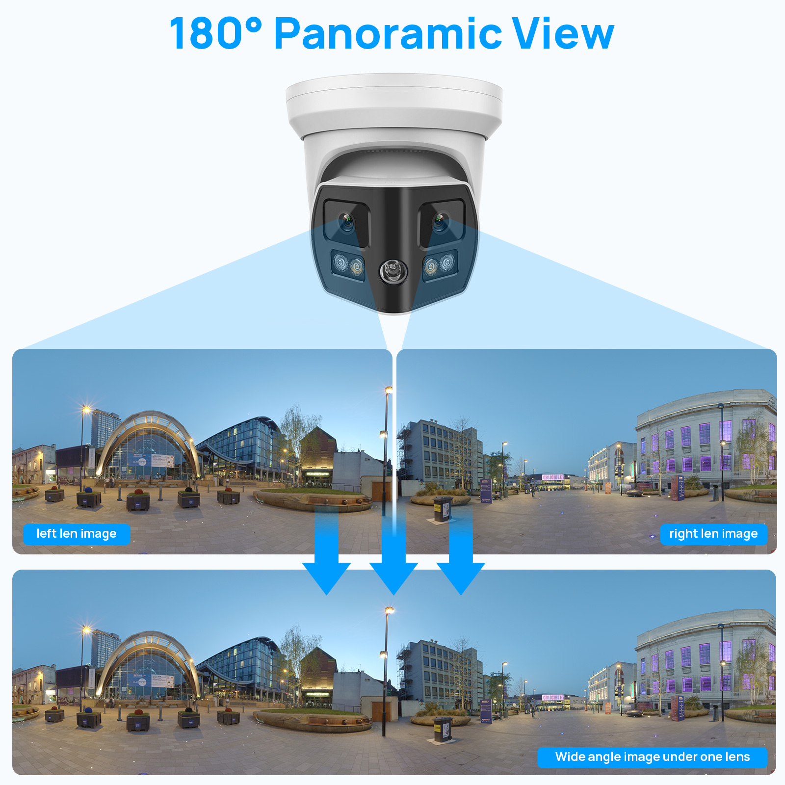 Hikvision Compatible 8MP 2 Len - Home Security System Hikvision のレビューと価格