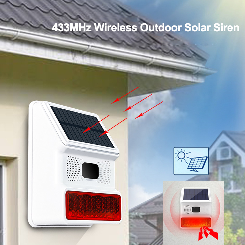TAIBOAN 433MHZ Wireless Solar  - Home Security Lights Outdoors のレビューと価格