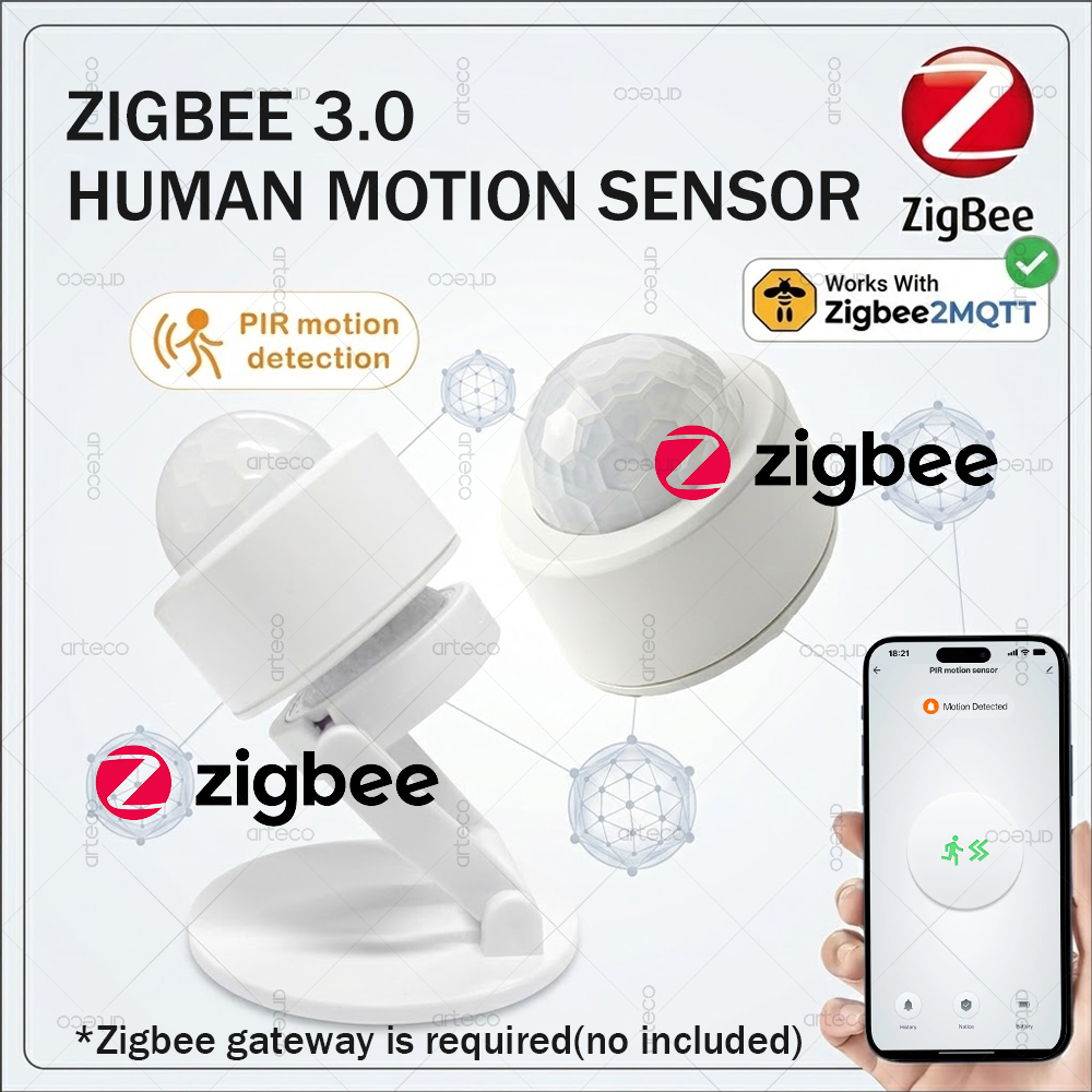 Zigbee 3.0 Mini PIR Motion Sen - Home Security Tools のレビューと価格