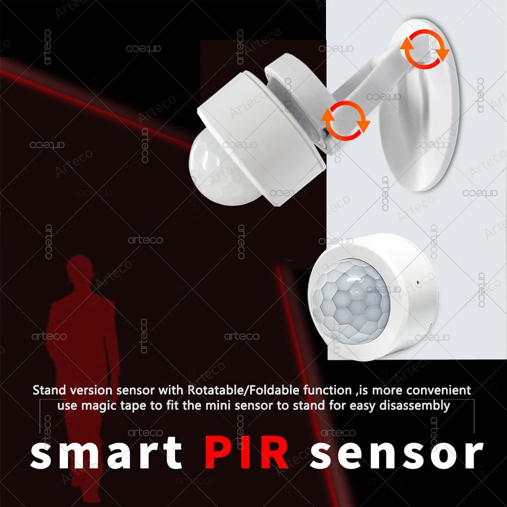 Zigbee 3.0 Mini PIR Motion Sen - Home Security Tools のレビューと価格