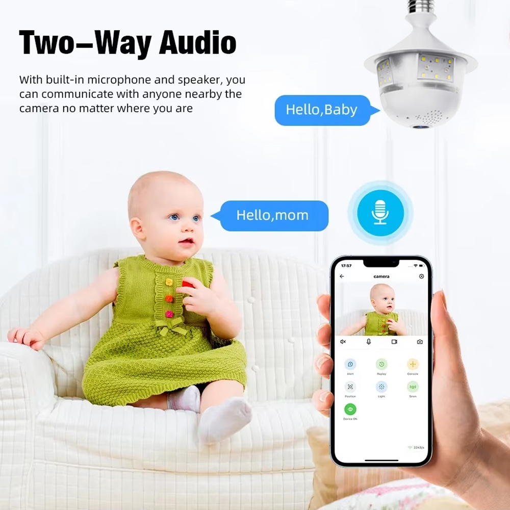 Bulb Indoor Camera Security In - Home Security Lights Outdoors のレビューと価格