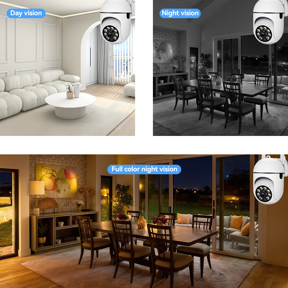 8MP 2.4G Wifi IP CCTV Camera C - Home Security Lights Outdoors のレビューと価格