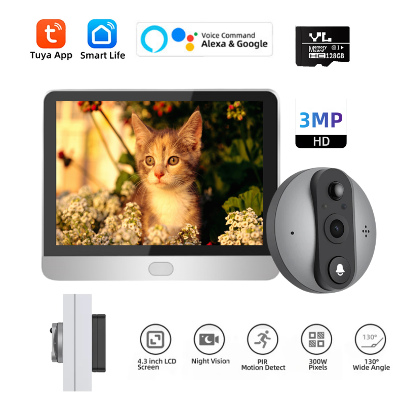 Smart Life Wireless Security H - Home Security Ring Camera のレビューと価格