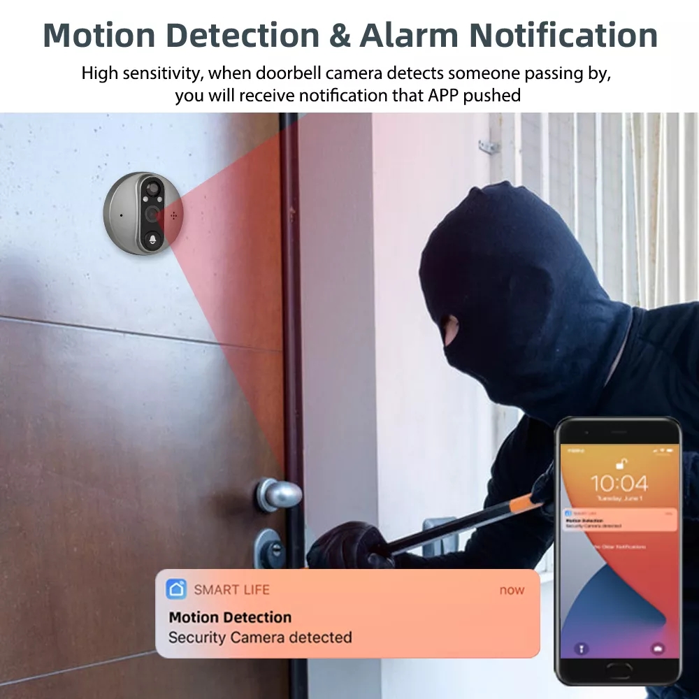 Smart Life Wireless Security H - Home Security Ring Camera のレビューと価格