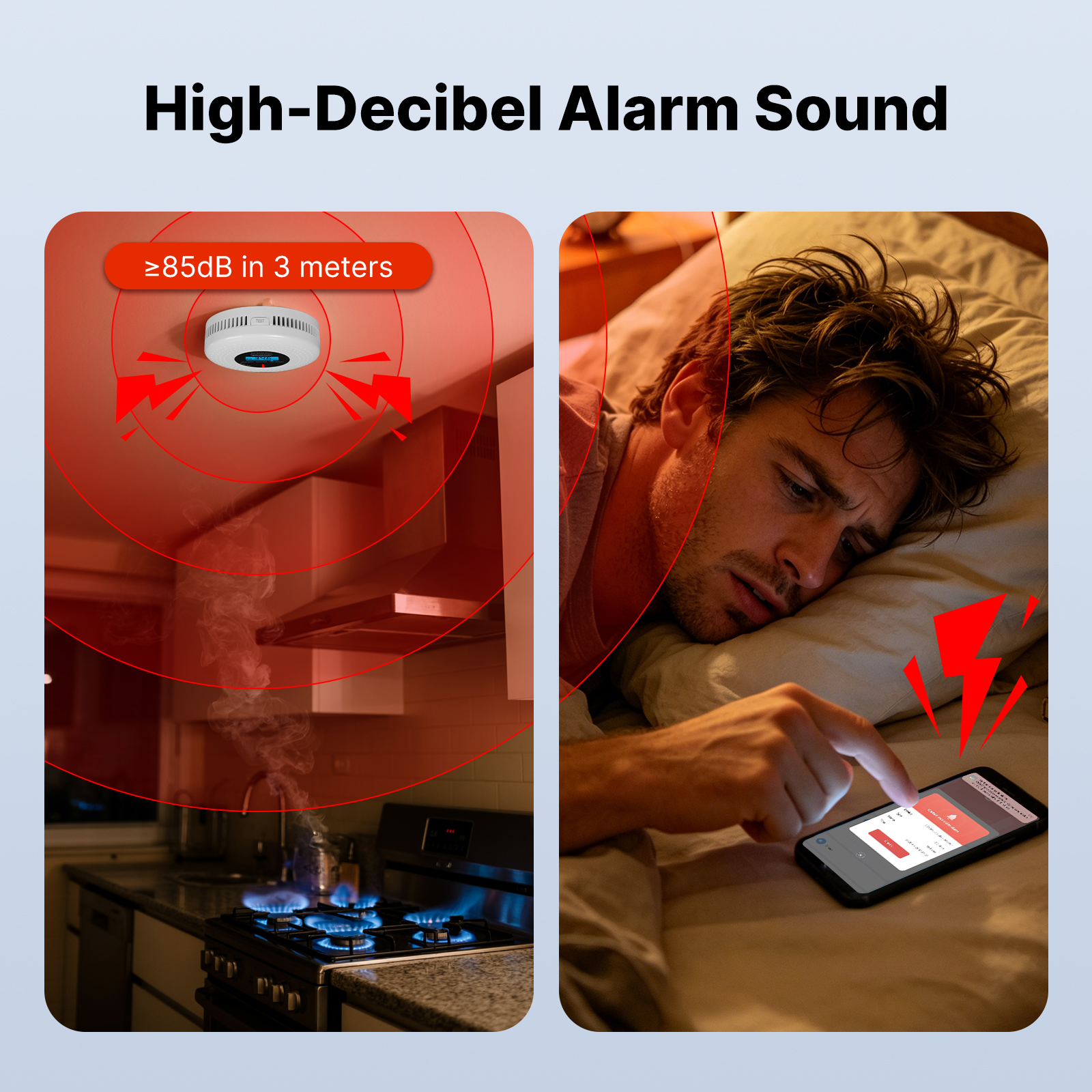 MOES Tuya Zigbee Smart Smoke C - Home Security And Monitoring のレビューと価格
