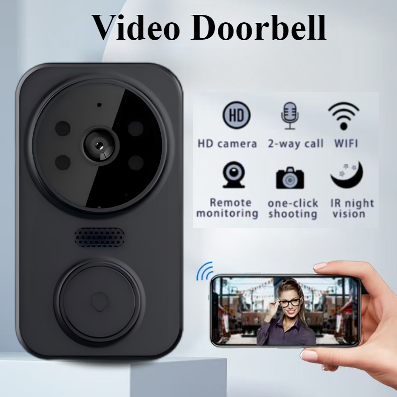 Smart Home Wireless Doorbells  - Home Security Ring Camera のレビューと価格