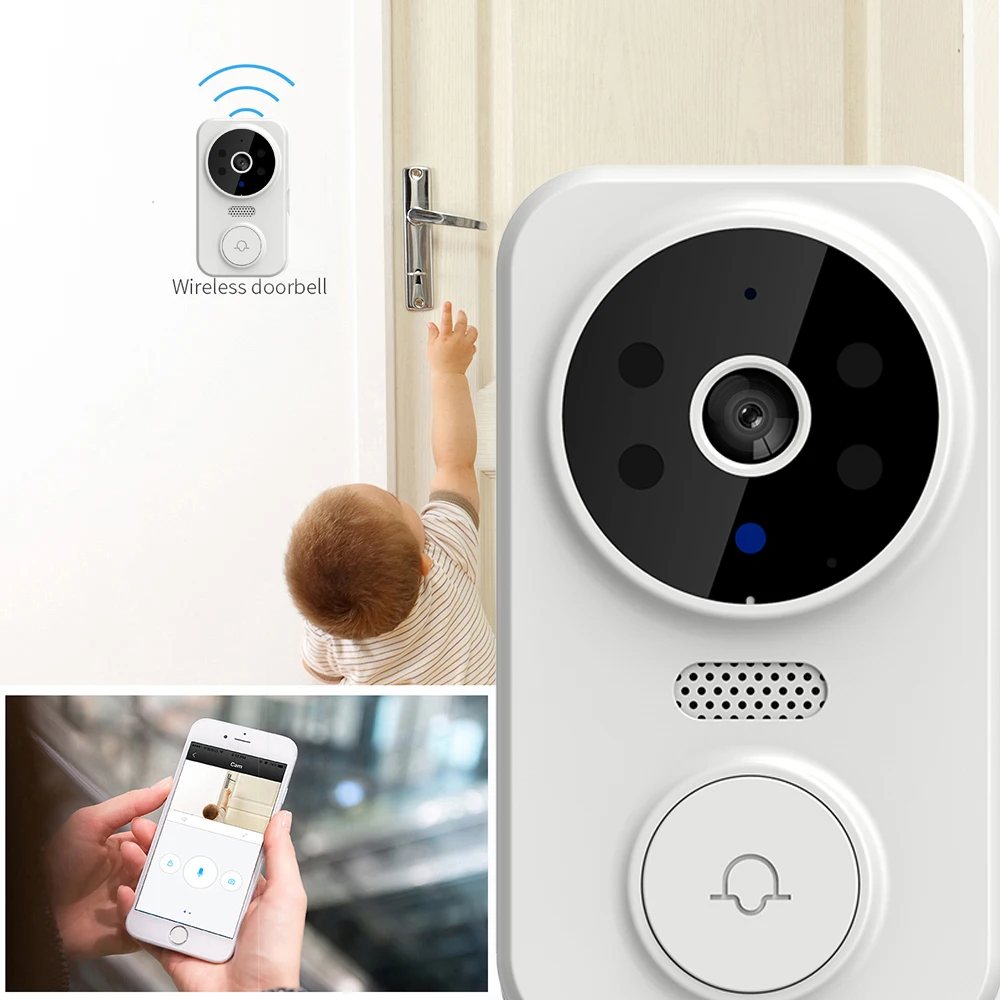 Smart Home Wireless Doorbells  - Home Security Ring Camera のレビューと価格