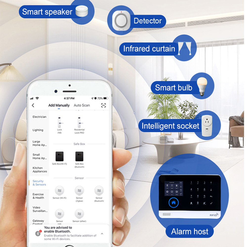 PGST 4G Tuya Smart Home Alarm  - Home Security No Wifi のレビューと価格