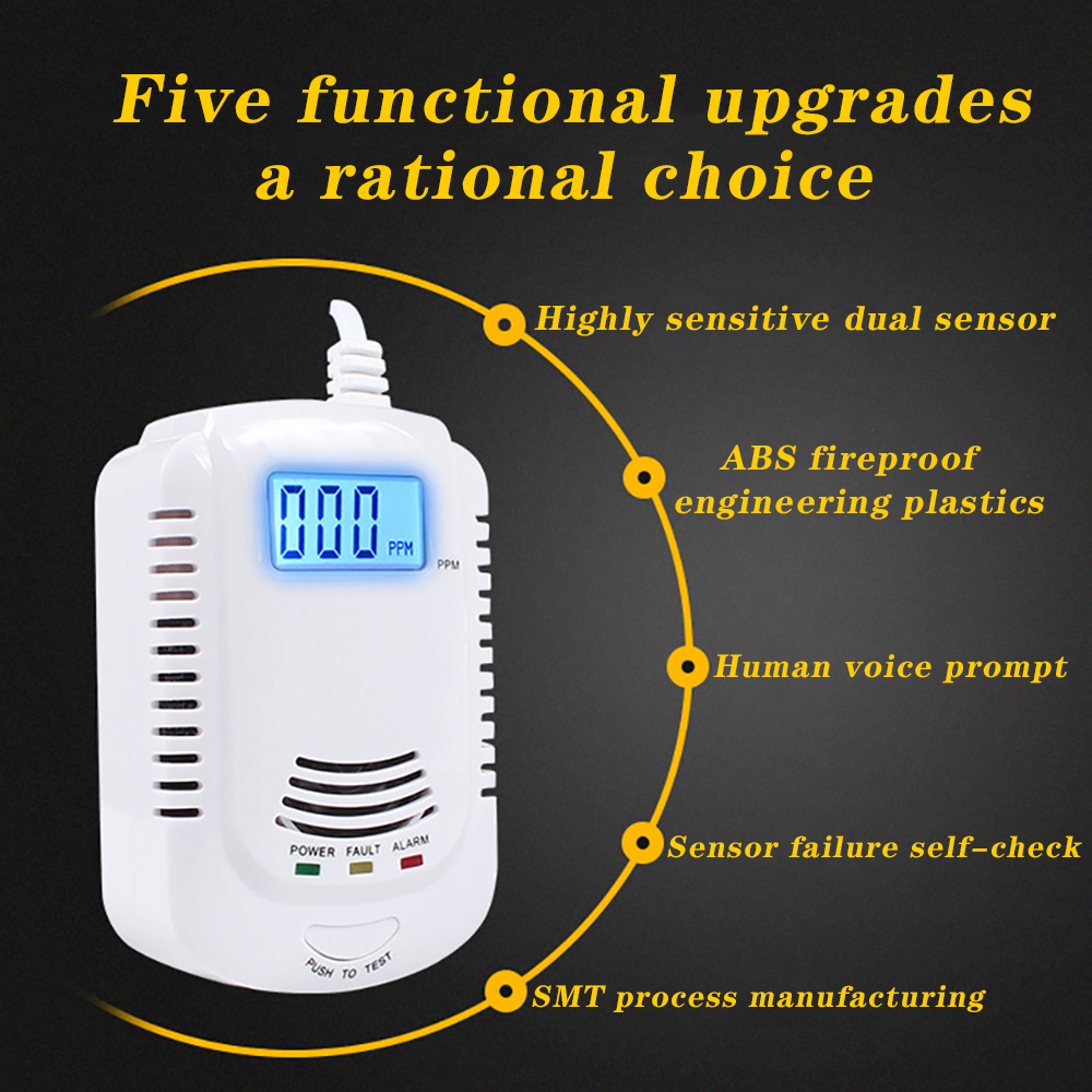 New CO Leak Detector 2-in-1 Ca - Home Security News のレビューと価格