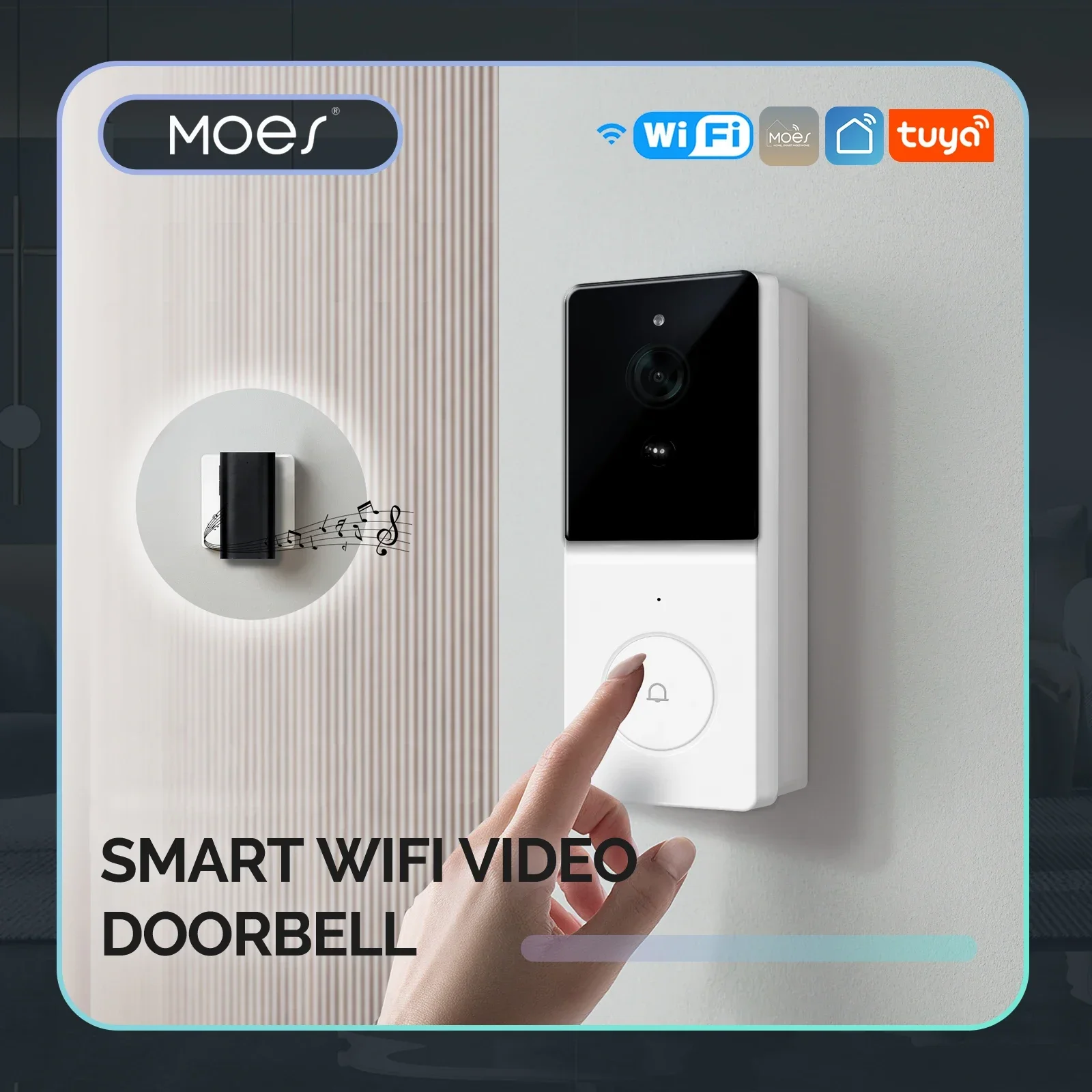 MOES Tuya Smart WiFi Video Doo - Home Security News のレビューと価格